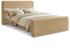 Sloan Camel Velvet King Bed (3 Boxes)