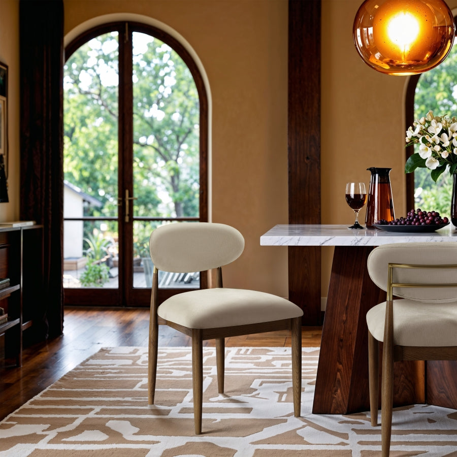 Riccio Performance Fabric Upholstered Dining Side Chair