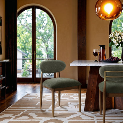 Riccio Performance Fabric Upholstered Dining Side Chair